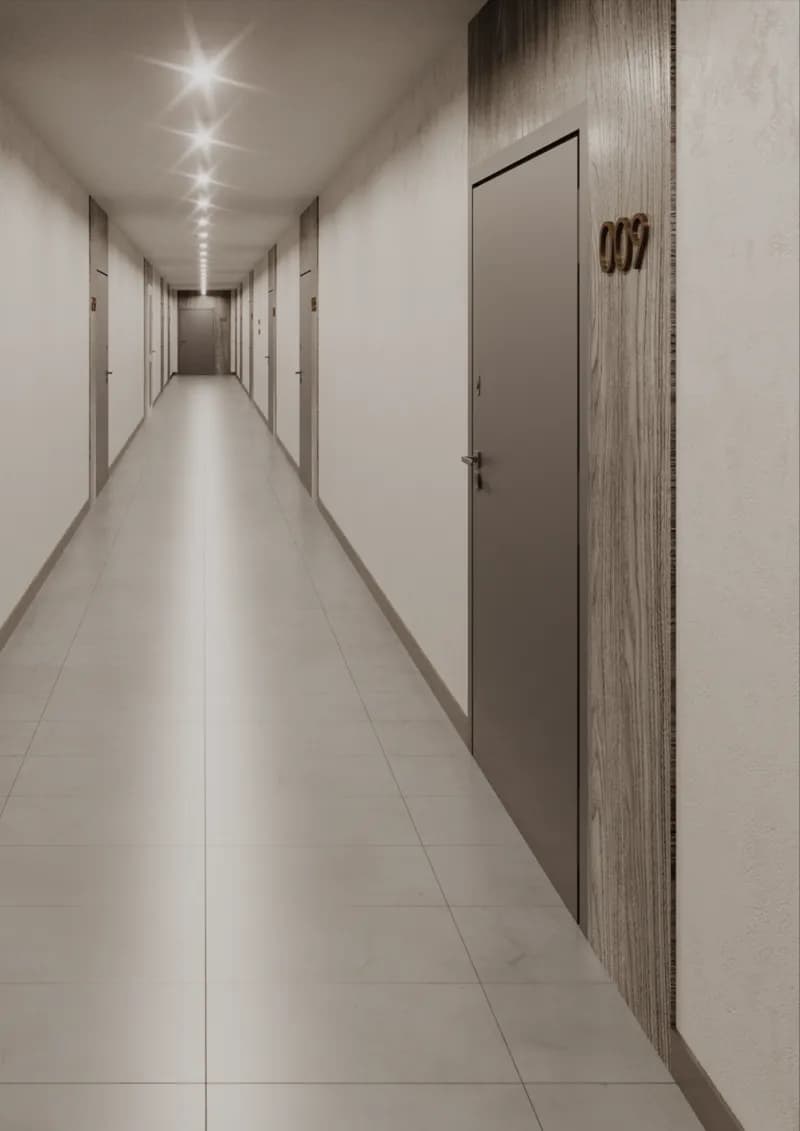 Современный интерьер ЖК Академик Королёв Интерьер жилого комплекса Академик Королёв - современная отделка