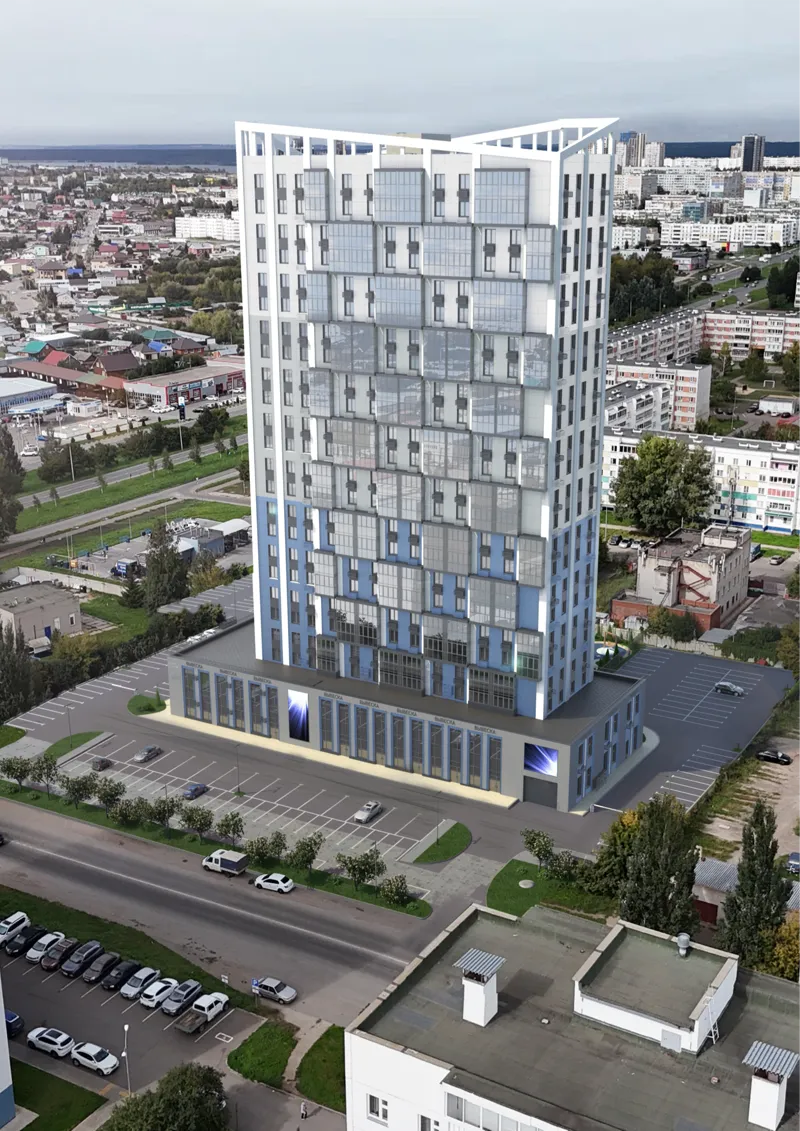 Внешний вид жилого комплекса Академик Королёв - современная архитектура