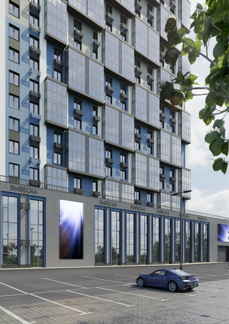 Благоустроенная территория жилого комплекса Академик Королёв