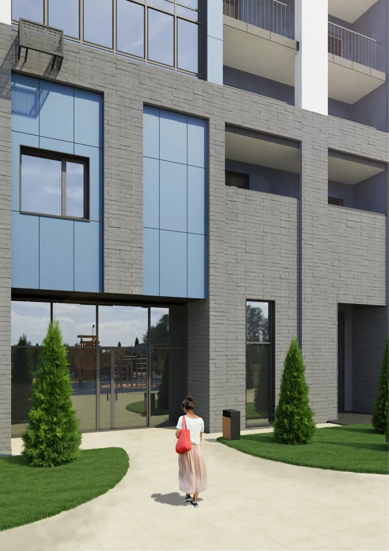 Внешний вид и территория жилого комплекса Академик Королёв