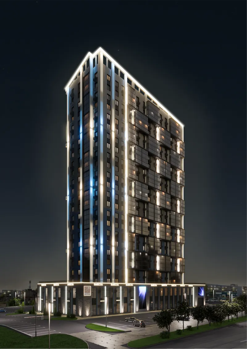 Архитектурный облик жилого комплекса Академик Королёв