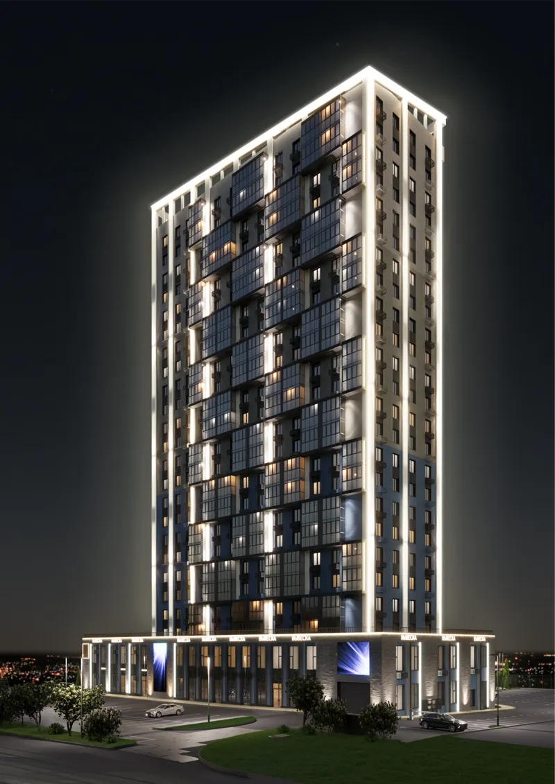 Главный вид жилого комплекса Академик Королёв - новый стандарт комфорта