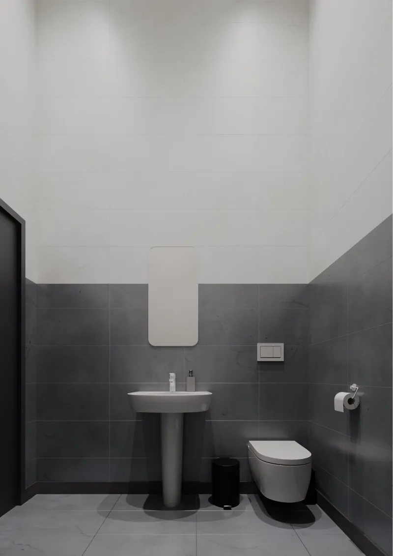 Туалет в жилом комплексе Академик Королёв