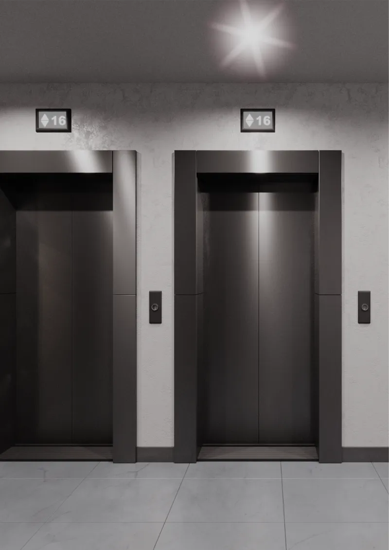 Лифты в жилом комплексе Академик Королёв - 4 бесшумных лифта
